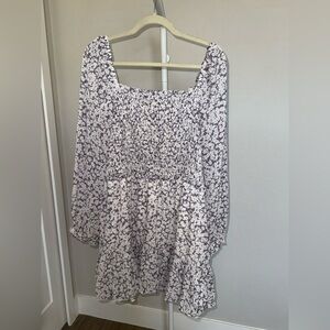 1. STATE floral Long Sleeve Dress new with tags size xl